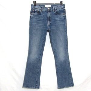 MOTHER The Insider Cropped Denim Jeans